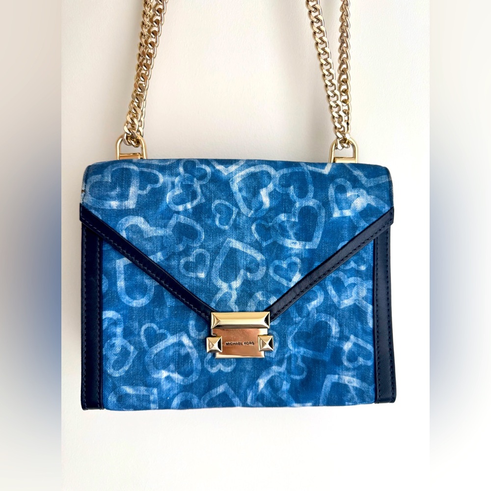Michael Kors Heart Tie-Dye Convertible Shoulder Bag